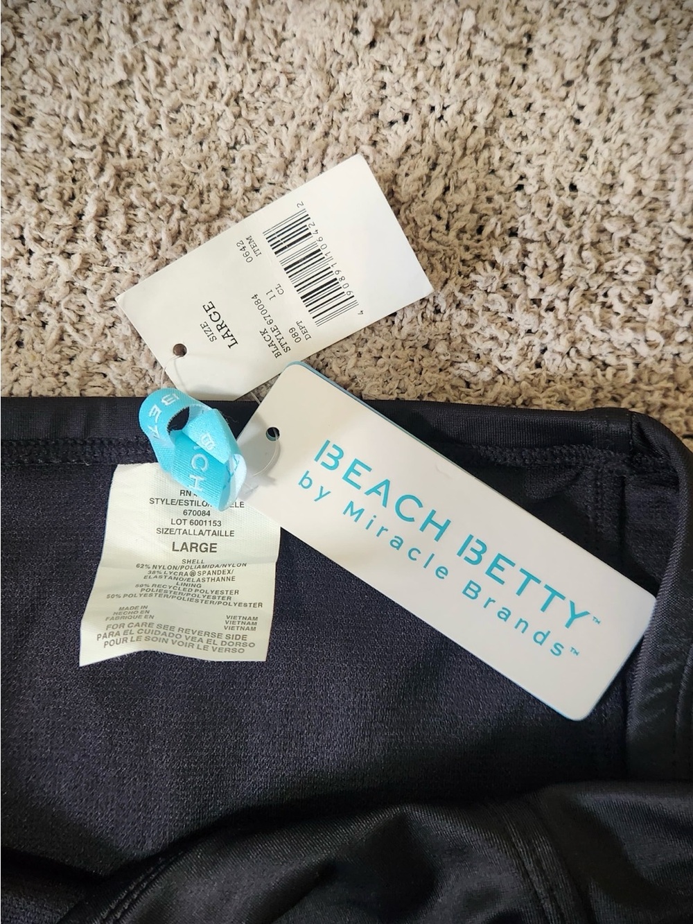 “Beach Betty” Sculpting High-Waist Swim Bottom - Picture 2 of 2